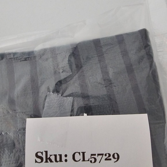 Lululemon Shirt Mens Small Green Striped Short Sleeve Pullover Stretch Active - Picture 8 of 8